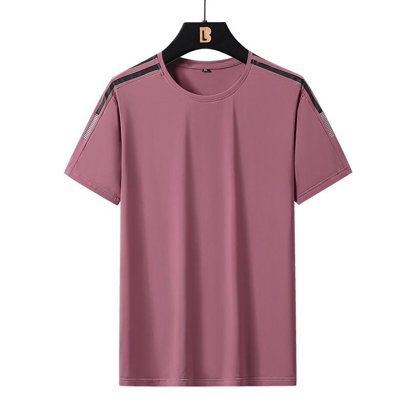 Men's Quick Dry Workout Shirts Running Athletic T-Shirts Top Tee Short Sleeves Workout T-shirt Lightweight Breathable Casual Sport Summer T-shirts