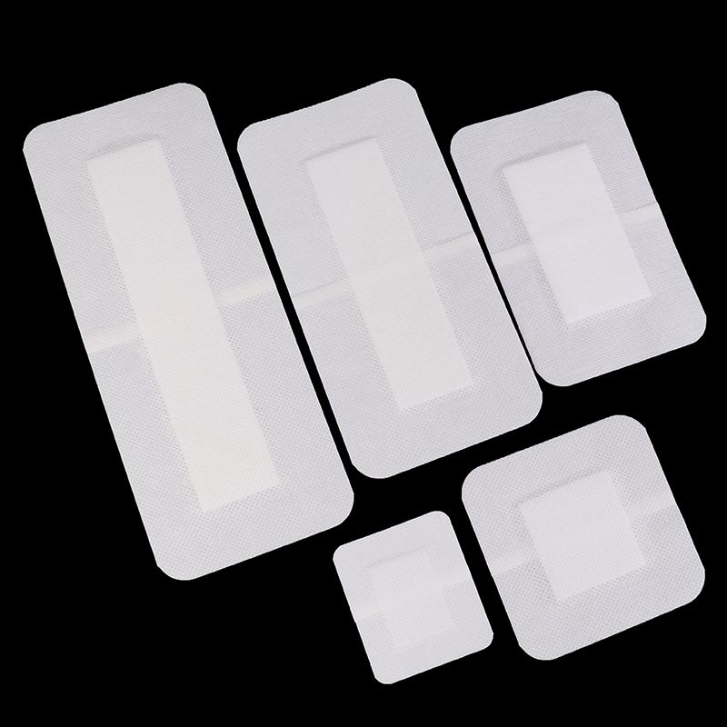 10/20Pcs Self-Adhesive Patches Large Sterile Dressing Plasters Non Woven Wound Plaster Band Aid Adhesive Bandages Skin Tape
