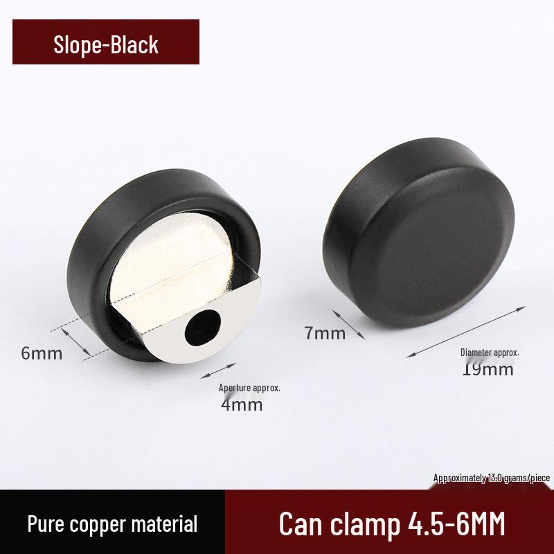 Clip Porta Specchio Cromato in Ferro con Molla per Specchi da Bagno