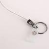 AntiCorrosion Alloy Keychain Retractable Square Hook Carabiner Badges Holder for Easy Item Retrieval in Work Travel Home