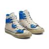 Ader Error X Converse Chuck 70 Create Next: The New Is Not New Unisex Sneakers Cream White Blue A04455C
