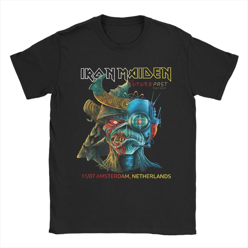 Fears Of The Darks T-Shirts for Men Women I-Iron M-Maidens  Cotton Tee Shirt Crewneck Short Sleeve T Shirts Plus Size Clothing