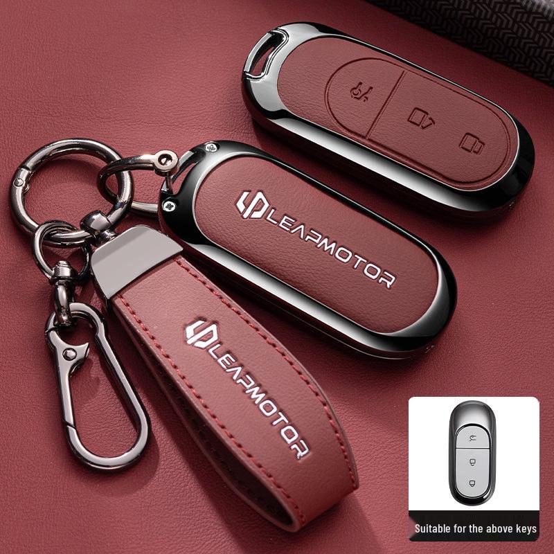 High-End 2023 Leapmotor T03 C11 S01 C01 Key Case for Men & Women - Full Wrap Protection