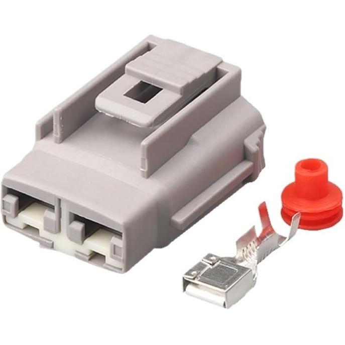 automotive electrical connectors 1 Set 2 Pin Automobile Sealed Wire Connector Heavy Trucks Large Power High Current Pl*/ug for 6188-0096 6189-0172