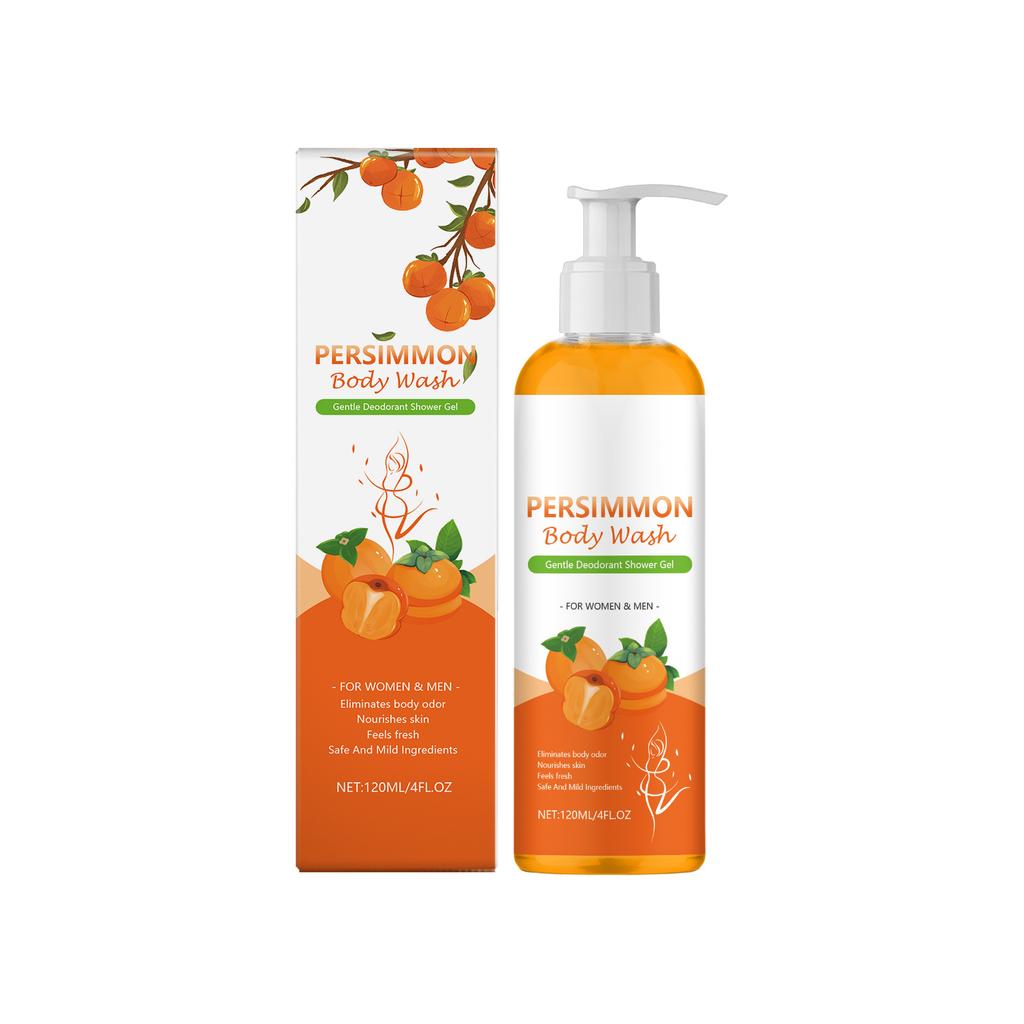 Nourishing Body Wash Orange Fragrance Gentle Cleansing Moisturizing Refreshing Shower Gel 500ml