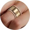 Paquete de 2 Anillos Apilables Chapados en Oro de 14 Quilates para Oura Gen 4/Oura Gen 3, Anillo Oura Apilable con Circonita Cúbica Simulada Diamante para Mujeres