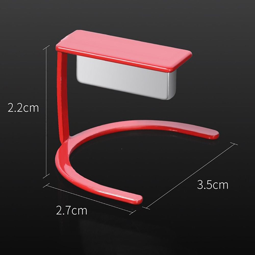 Lightweight Magnet, Plastic Nail Art Magnet Bracket Free Spin 3-Color Gel Polish Holder Adjustable Nail Art Tools