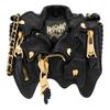 Logo Slide Chain Zipper Pocket Lambskin Crossbody Shoulder Bag Small Women Bags Black 2322-A7536-8002-1555