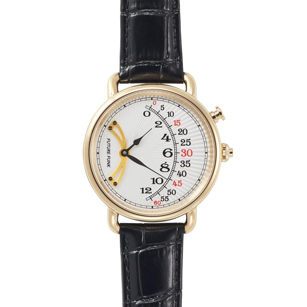 FUTURE FUNK Watch Men's KF301-YG-BK