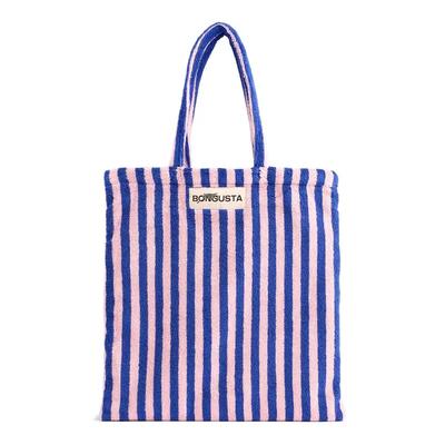 (Bongusta) Naram Tote Bag - Dazzling Blue & Rose