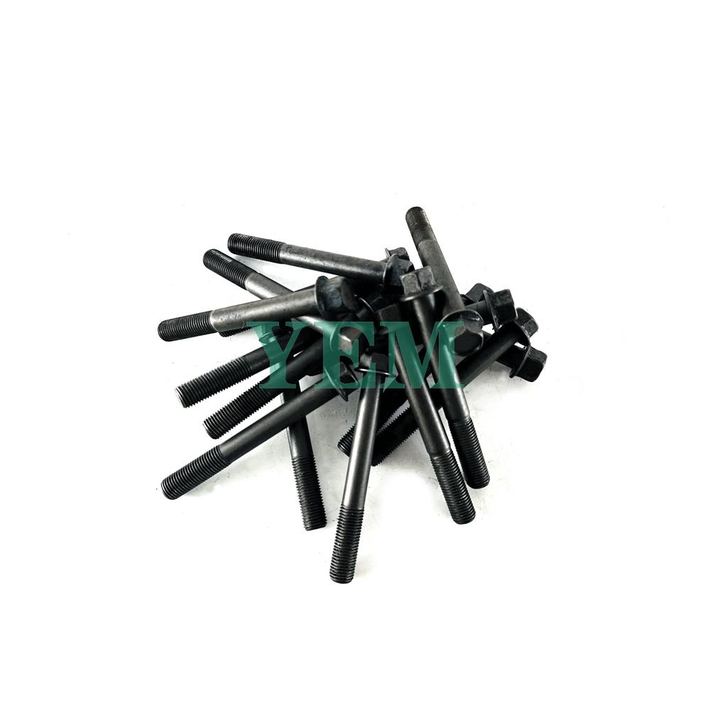 1 Set Cylinder Head Bolt (18pcs) For Isuzu 4BD1 Diesel Engine  4BD1 Cylinder Head Bolt.