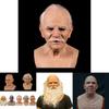 Realistische Latex-Altmann-Gesichtsmaske für Halloween, langlebig und atmungsaktiv