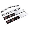 New 3d ABS Logo Range Rover Letters Car Front Hood Badge Trunk Sticker For Range Rover L322 L320 Dicsovery Sport Velar Evoque