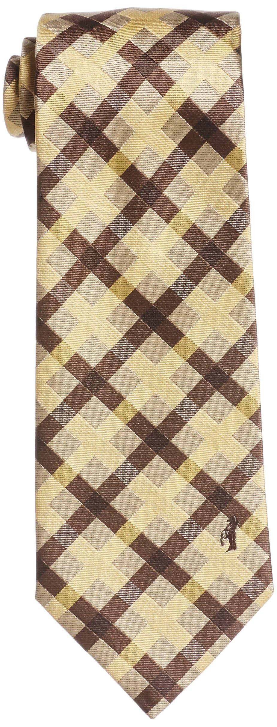 [Fortuna Tokyo] Necktie 10. Graditude Nishijin-ori Necktie Men s FT-T10 Yellow, Blade Width 8cm, Length 142cm