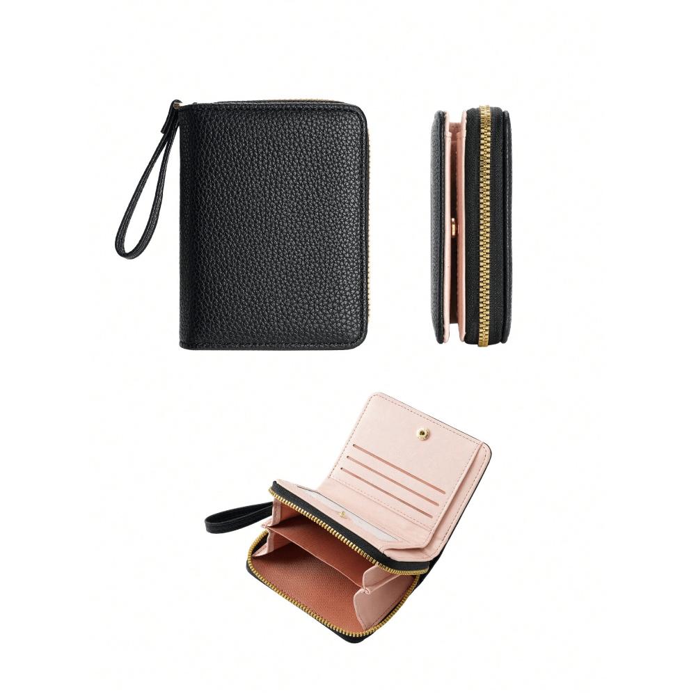 Large Capacity Women's Wallet Women's Zipper Coin Purse Minimalist Wallet For Women Mini Purse Leather