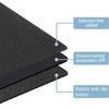 Agility Footstep Training Mat Basketball Pads NonSlip Silence Equipment for Improve Speed, Strength and Coordination