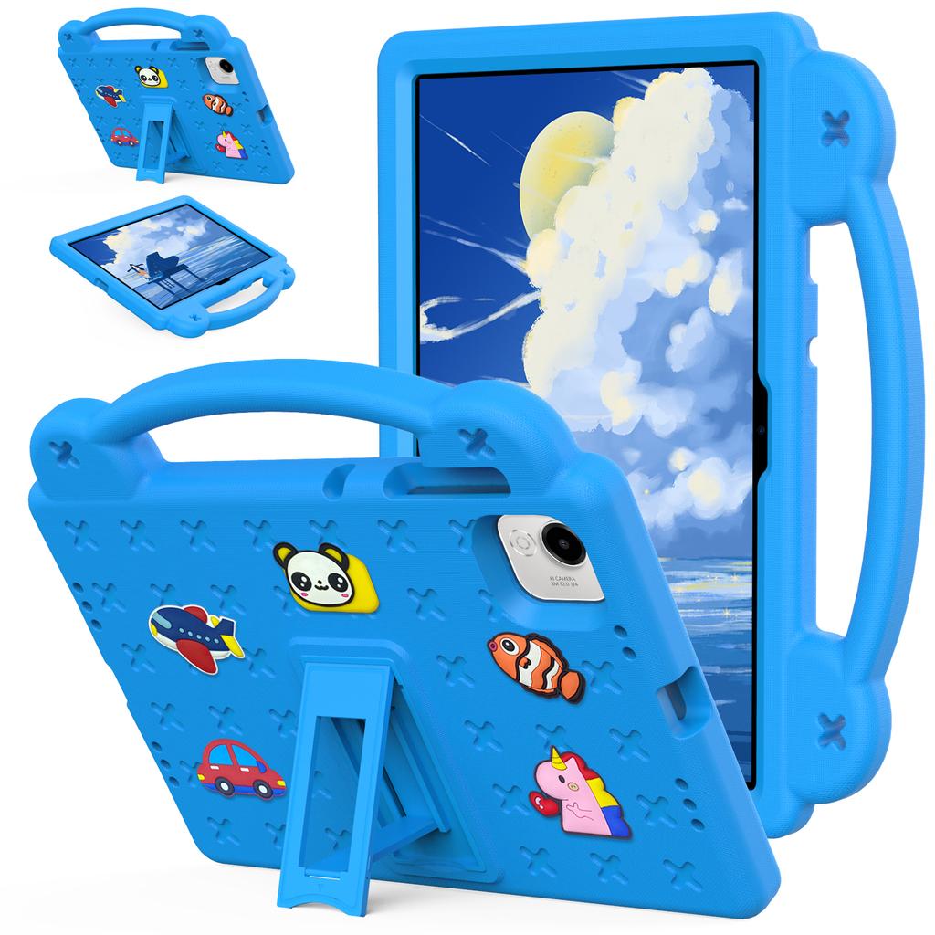 Built-Kickstand Case For Huawei Honor Pad X9a X9 Pro 2025 11.5inch With Portable Hand Holder EVA Kids DIY Funda Cover Shockproof