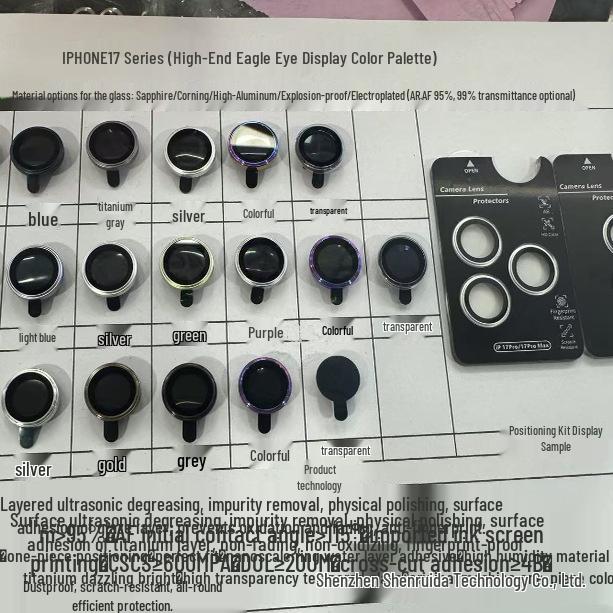 iPhone 17 Pro Max High-End Convex Eagle Eye Lens Film - Second-Paste Camera Protector