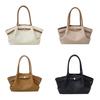 Pu-Tasche für Damen mit minimalistischem Design, große Kapazität, Sommer-Freizeit-Handtasche für den täglichen Gebrauch