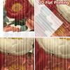 2D FLAT PRINTING 2pcs Curtains (Without Rod) Floral Peony Arrangement Saint Patrick is Day Festival Fashion Curtains Prints