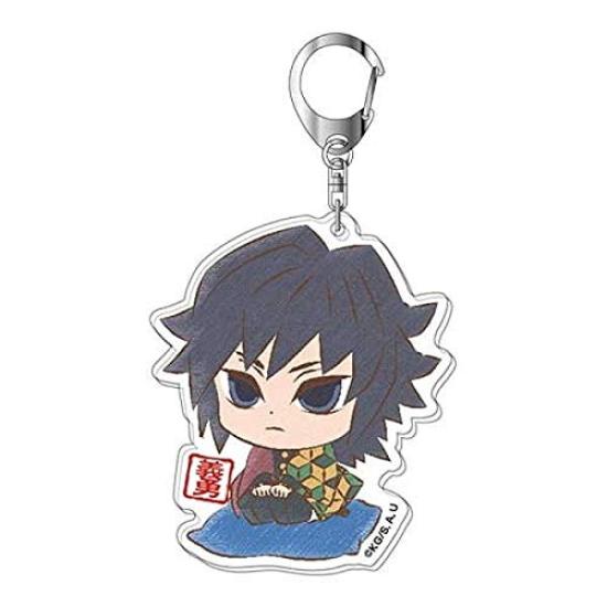 

Demon Kimetsu no Yaiba Petit Zabu Acrylic Keychain 05 Giyu Tomioka Slayer