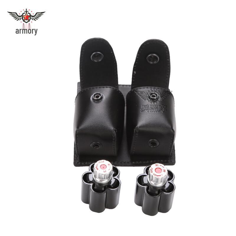 10MM Revolver Speedloader & Double Holster Kit