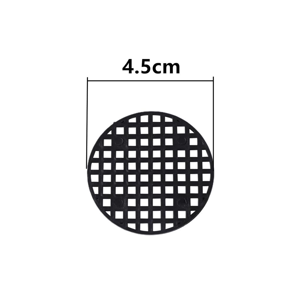 10Pcs 7.5/4.5/2.5cm Diameter Round Flower Plant Pot Hole Mesh Bottom Pad For Bonsai Pot Grid Mat Drainage Netting Hole Screen