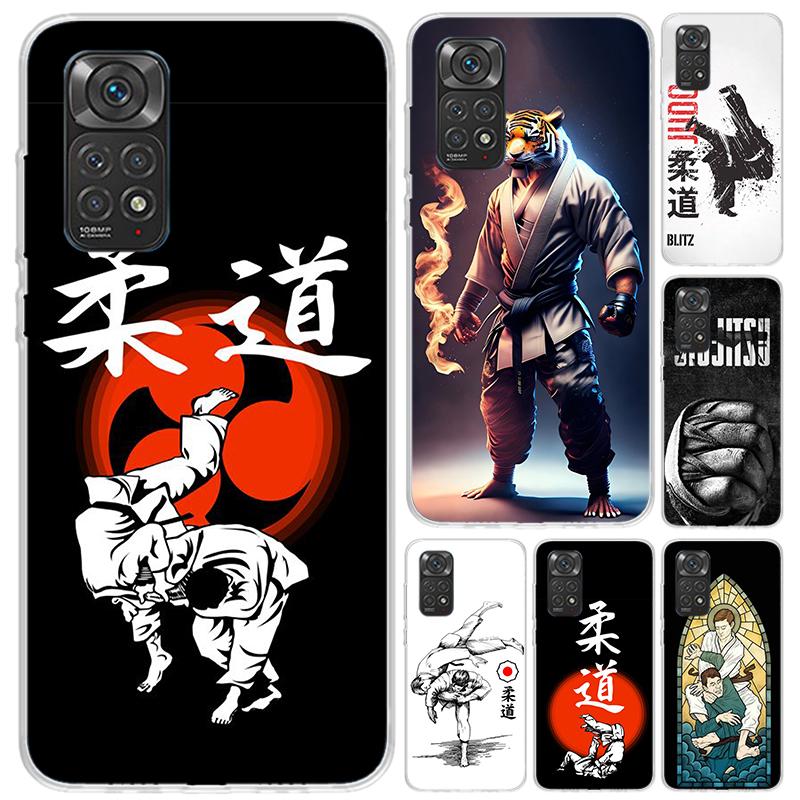Judo jiu jitsu BJJ Brazilian Phone Case for Xiaomi Redmi Note 15 14 14S 13 12S 12 Pro 11S 11 Plus 11T 11E 10S Soft Funda Print S