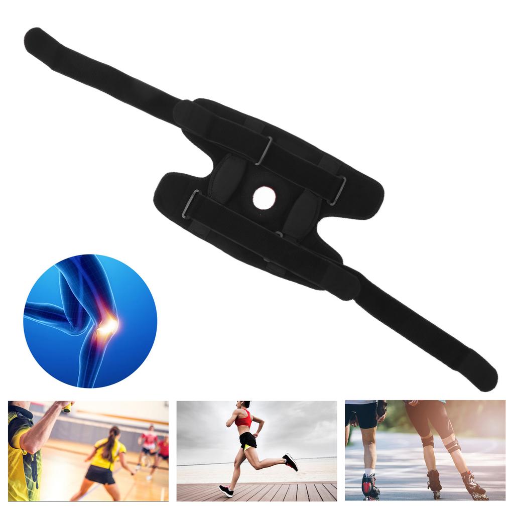 Knee Brace Detachable Foldable Wear Resistant Knee Support Sleeve for Basketball Football Running Knee  