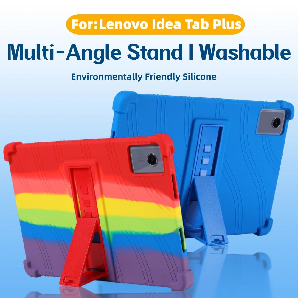 Für Lenovo Idea Tab Plus 12,1 Zoll Tablet-Hülle 2025 Edition mit verstellbarem Ständer Kinder-Tablet-Hülle Weich