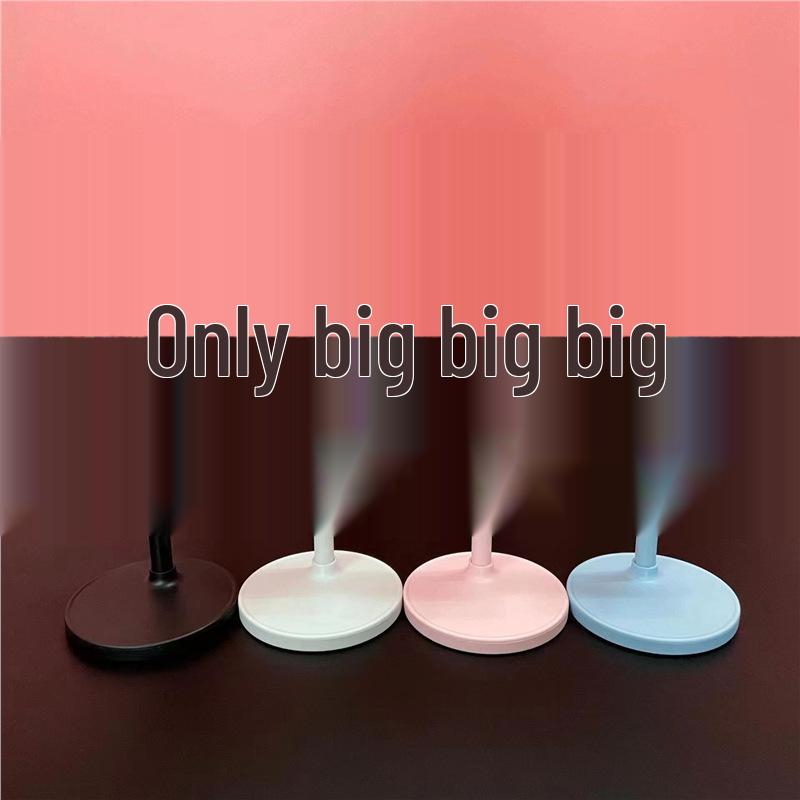 Cute Rabbit Phone Holder & Telescopic Tablet Stand for Selfies and Live Streaming Black Rabbit Phone Holder