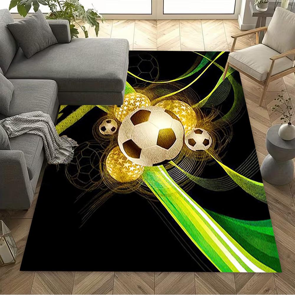 1pc soccer ball rug home carpet design for office decor gift living room bedroom