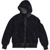 Simcoe Kind Solid Color Printed Hooded Long Sleeve Wool Fleece Jacket Women Jackets Blue 7016W-63