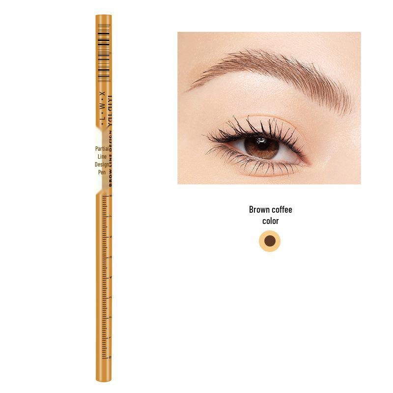 

Синій Водостійкий Олівець для Брів та Підводки для Татуажу та Мікроблейдингу - Знеболююча Ручка для Дизайну Брів