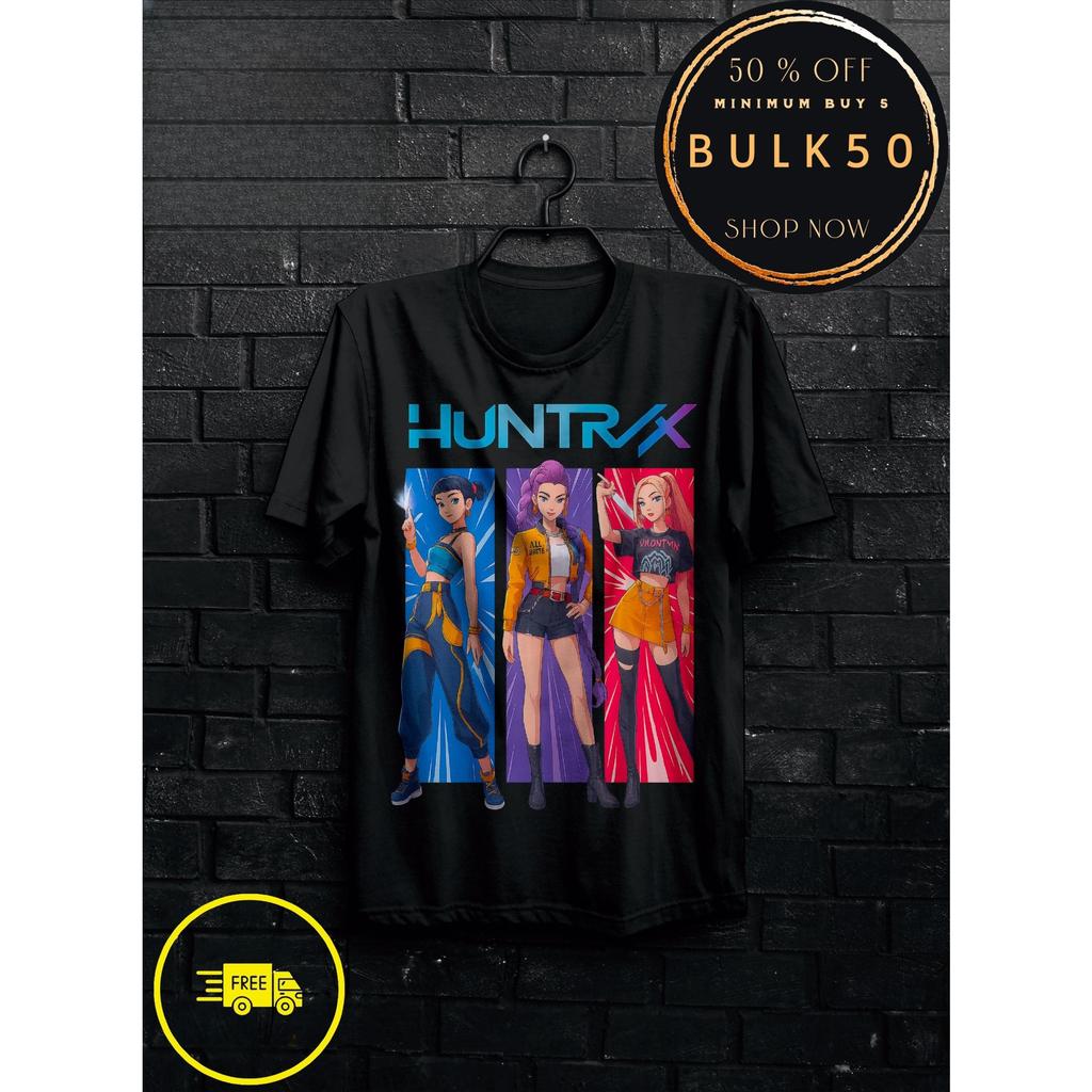 Anime K-Pop Demon Hunters T-shirt Harajuku O-neck Casual Shirt Gift Summer T-Shirt for Men Graphic Y2k Football T Shirts