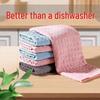 Newcomer Discount: Thickened Lint-Free Waffle Weave Kitchen Dishcloth, Super Absorbent & Non-Stick.