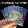 50Pcs Heart Shape Rainbow Star Foil Card Sleeves Top Loading Protector For Board Games Collectible Cards Pos  Tarot