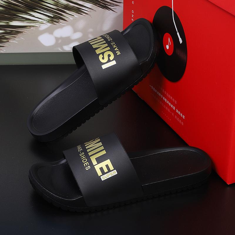 Letní svrchní oděvy Trendy módní Pánské pantofle měkké spodní protiskluzové pantofle