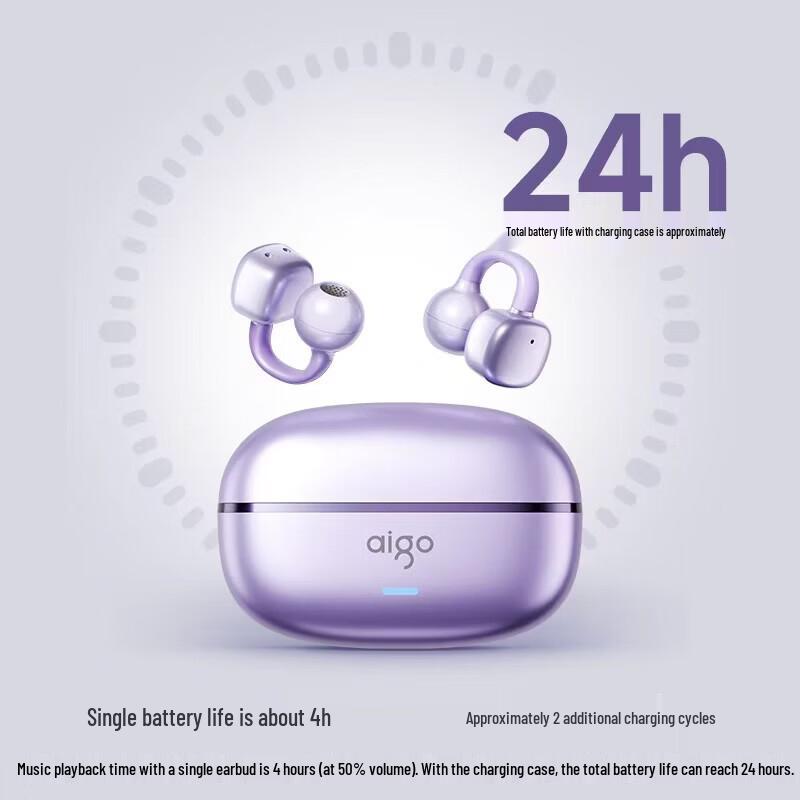 Aigo CQ16 Open-Ear Clip Wireless Sports Earbuds