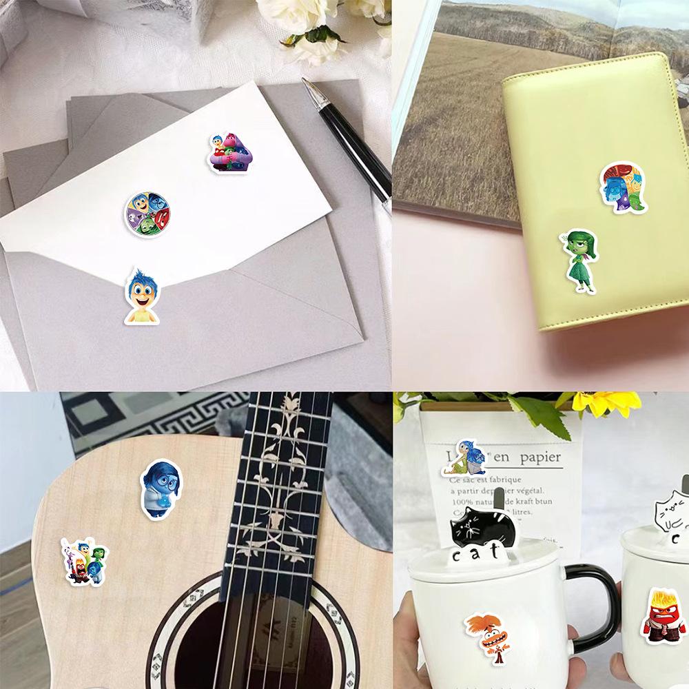 500pcs Inside Out Cartoon Stickers Greeting Card Label Packaging Sealing Stickers Toys Gift Creative Diy Journal Notebook Decor