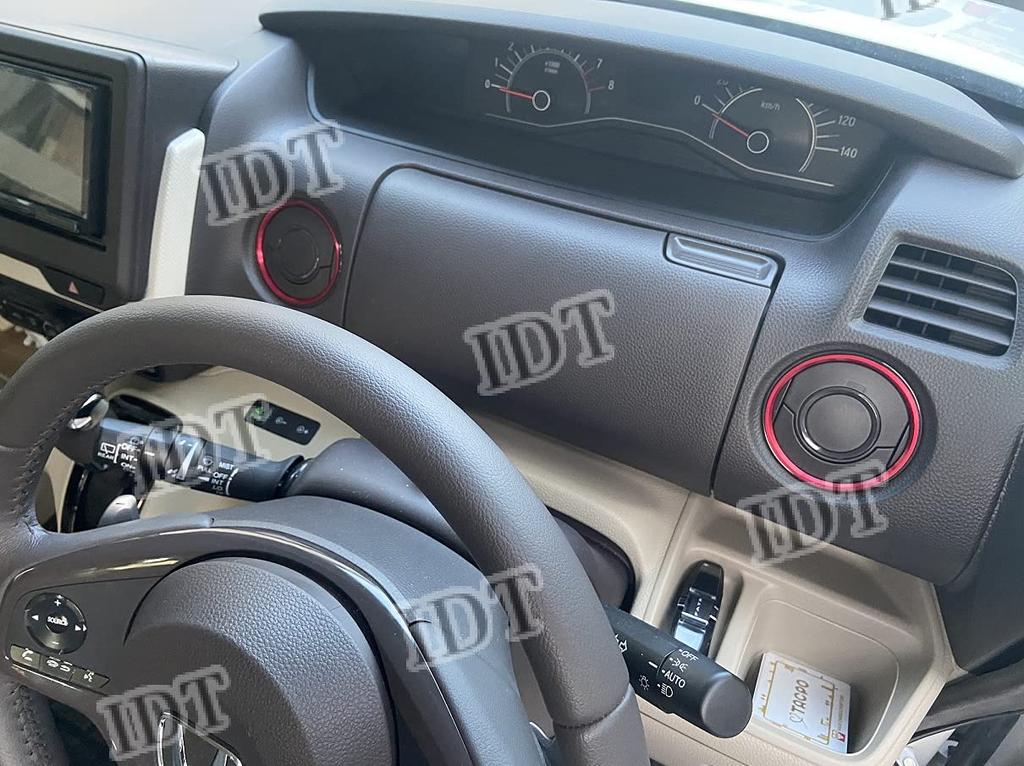 IDT Custom Red Aluminum Air Conditioner Ring with Mini Cloth JF3 JF4 Air Conditioner Cover Interior Panel Front Bezel Air Conditioner Cover Diffuser