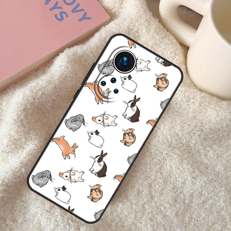 Cute Bunny Rabbit Case For Honor 200 Lite Magic 7 5 6 Pro Honor X9c X9b X9a X8b X8a X8 X9 50 70 90 Lite Coque