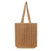 Sac polyvalent en corde de coton crochetée évidée pour les loisirs décontractés quotidiens, le travail, les trajets et les voyages sacs d'épaule d'été pour la plage