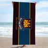 West Ham United FC Print Beach Towel, Large Soft Quick Dry Towel for Beach Camping Swimming
