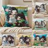 M-Mo Dao Z-Zu S-Shi Cushion Cover Silky Short Plush Sofa Pillow Cover Hidden Zipper Soft Dustproof Case for Home Decor