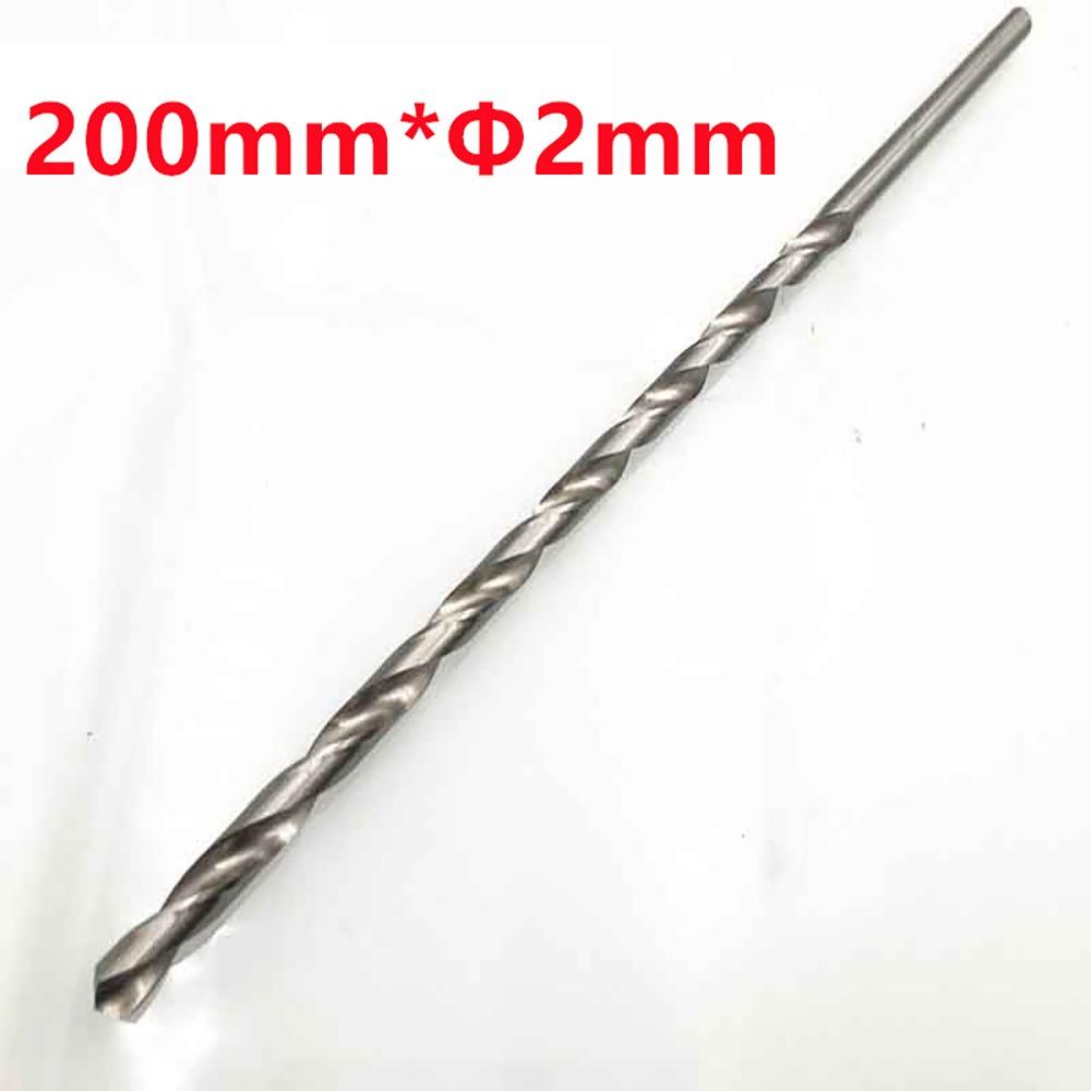 1Pcs Diameter 2-6mm Extra Long Drill Bit HSS Steel Length 160-300mm Drilling Tool Straight Shank Power Tool