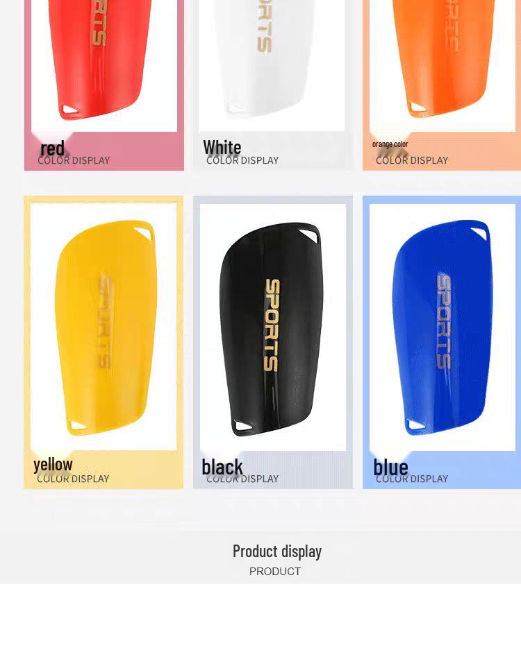 Professional Football Shin Guards - Competition & Training Protective Gear for Calf and Tibia