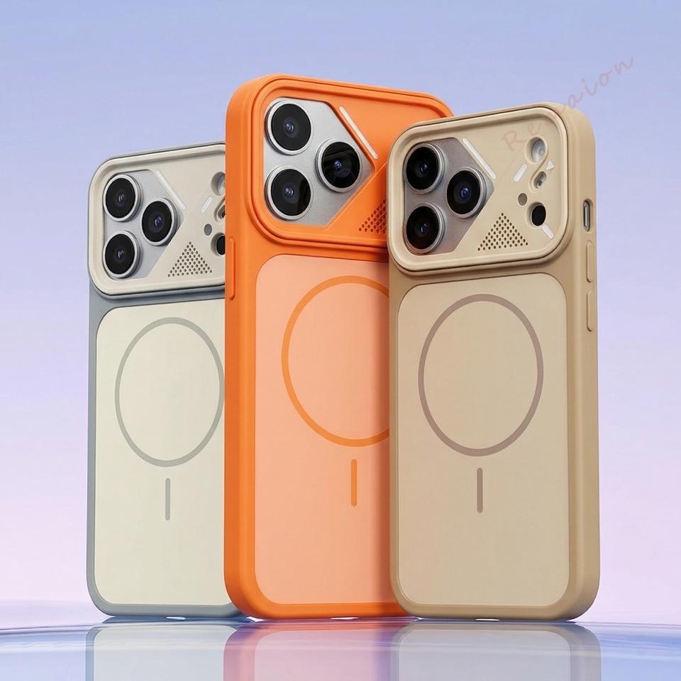Magnetic Phone Case For iPhone 17 Air 11 12 13 14 15 16 17 Pro Max Magsafe Official Shockproof Hard Protector Cover