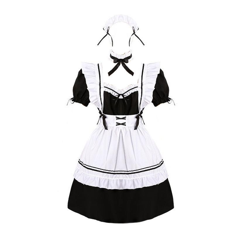 Costume da cameriera giapponese Miracle Nikki cosplay anime Lolita vestito taglie forti cameriera