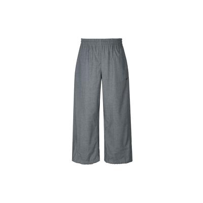 Einfarbige Freizeithose mit mittlerer Leibhöhe und Kordelzug für Damen Hosen IF5454010